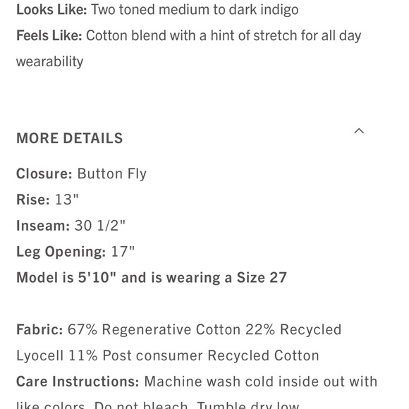 $258 NWT AGOLDE  LUNA HIGH RISE PIECED TAPER
IN SPLIT SZ 27 - Picture 10 of 12